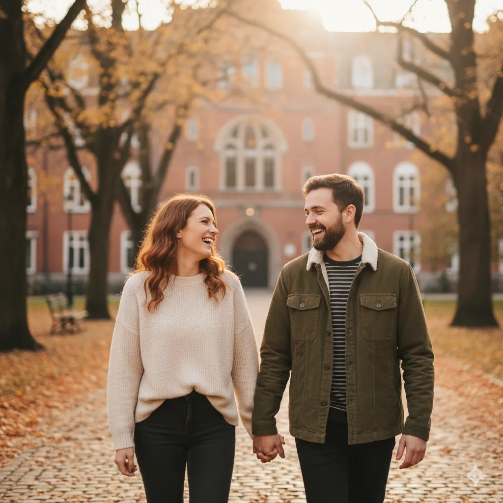 Portrait photography session